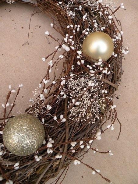 Классический рождественский венок