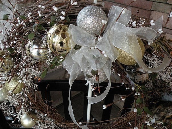 Классический рождественский венок