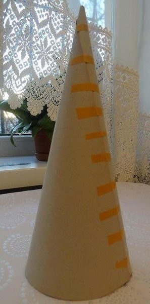 Быстрый способ создать декоративную елочку