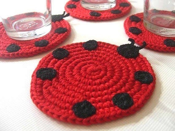 Подстаканники крючком, яркие идеи Подстаканники крючком, яркие идеи