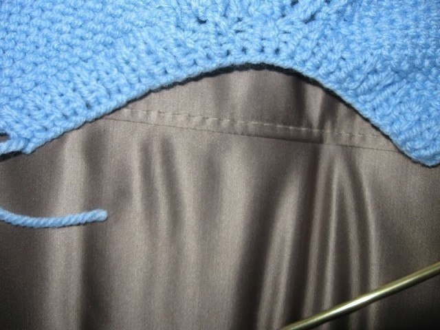 Следочки спицами