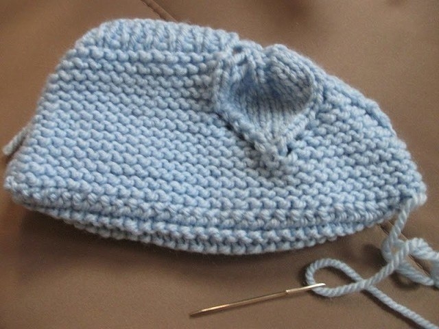 Следочки спицами