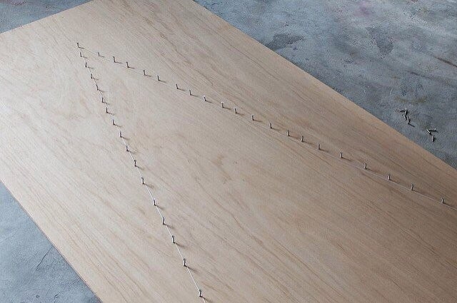 Создание ёлочки из гирлянды. Мастер-класс.