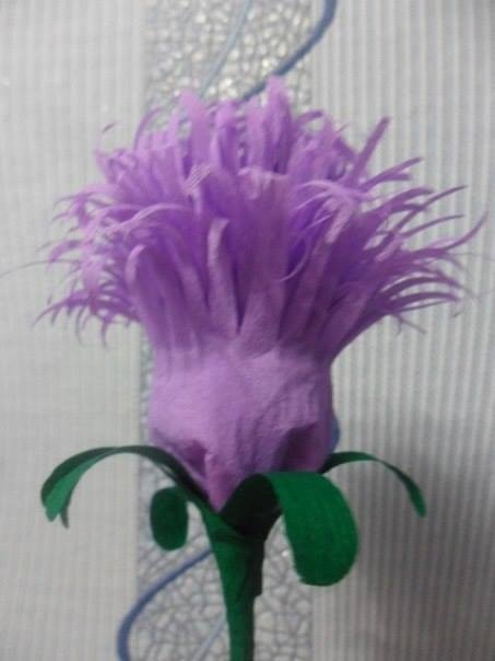 Корзина с астрами.МК.