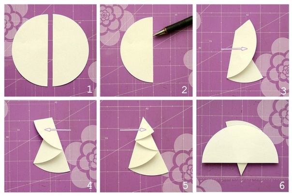 Новогодняя открытка. Мастер-класс. 