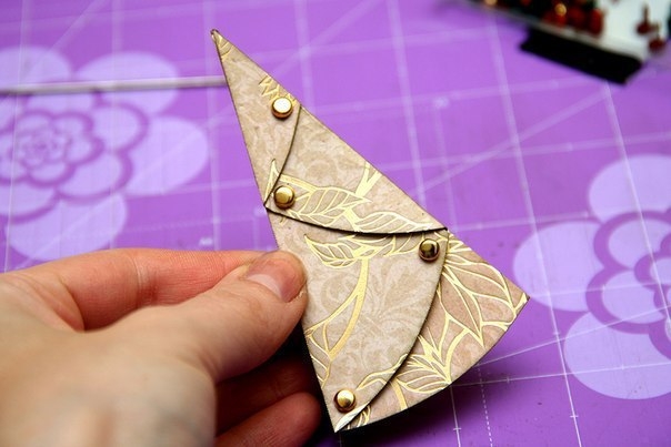 Новогодняя открытка. Мастер-класс. 