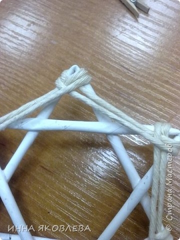 Звездочки снежинки. Мастер-класс.