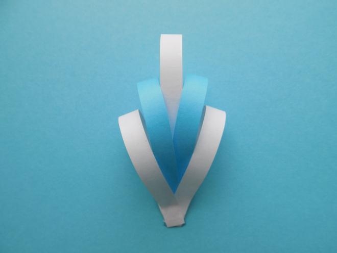 Красивая снежинка