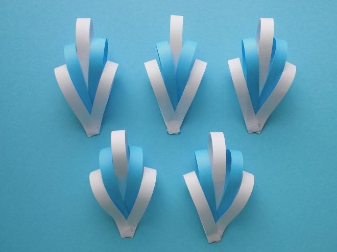 Красивая снежинка