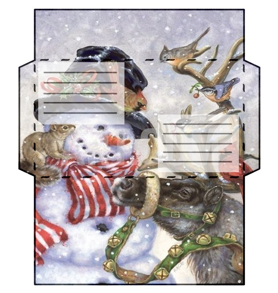 Новогодние конвертики