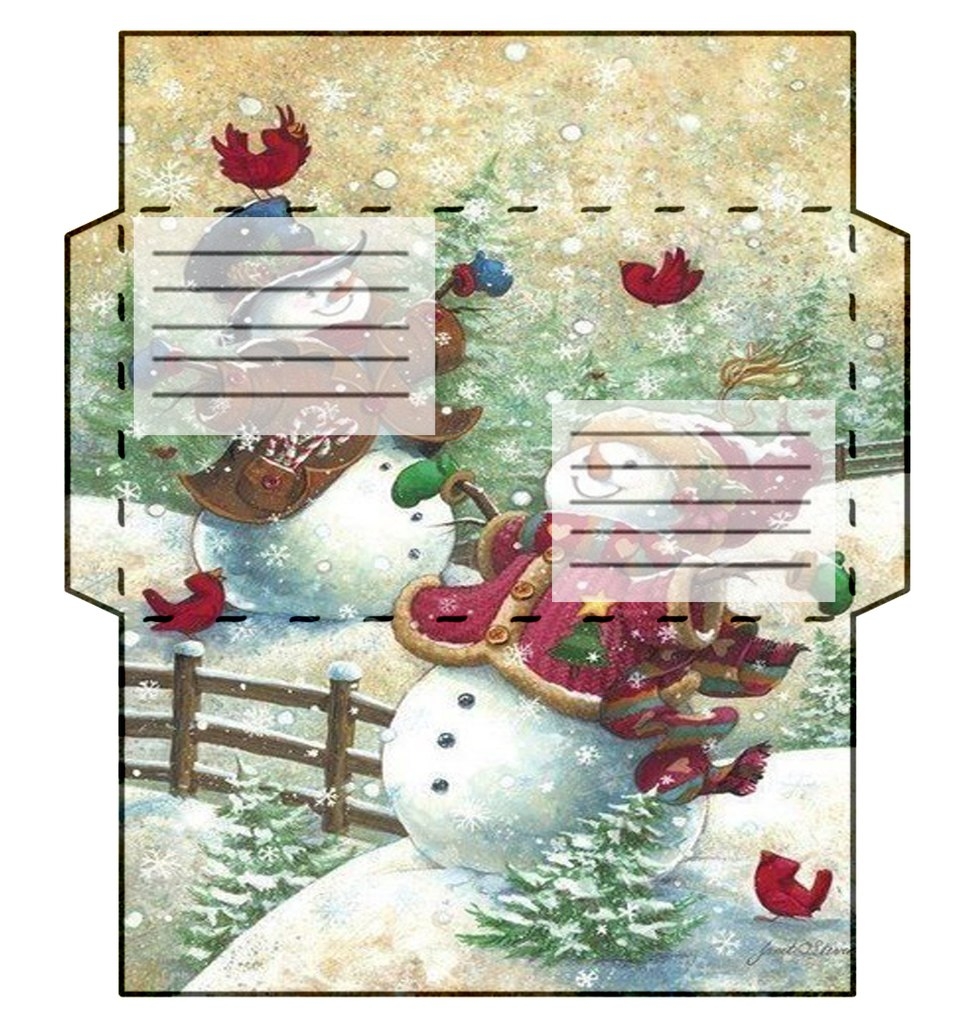 Новогодние конвертики