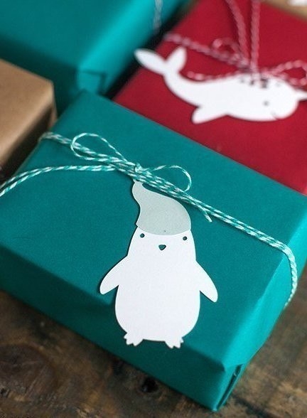 Новогодние бирочки для подарков