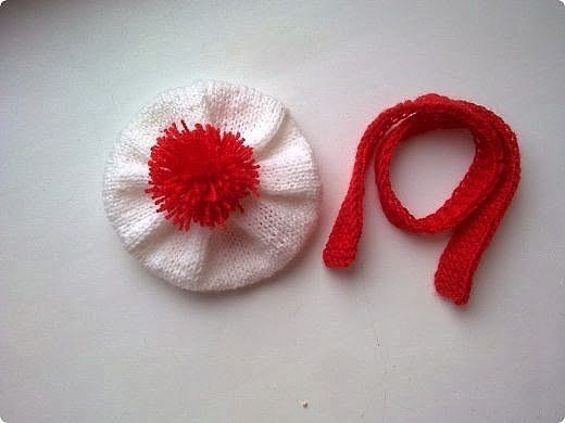 Снеговички спицами. Мастер-класс Снеговички спицами. Мастер-класс