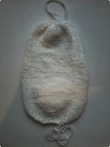 Снеговички спицами. Мастер-класс Снеговички спицами. Мастер-класс