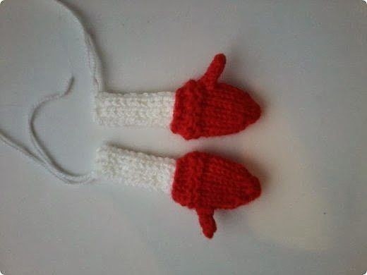 Снеговички спицами. Мастер-класс Снеговички спицами. Мастер-класс