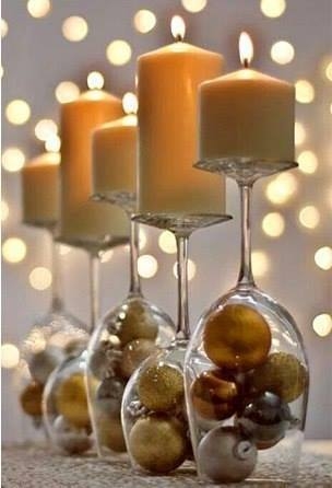 10 идей новогодних подсвечников.