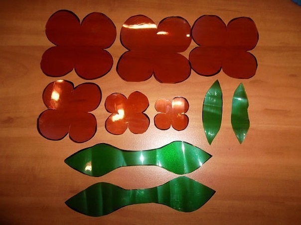 Как сделать розу из пластиковых бутылок