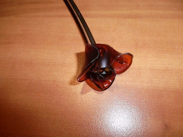 Как сделать розу из пластиковых бутылок