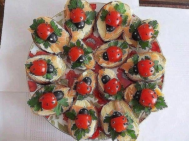 Оригинальные бутерброды