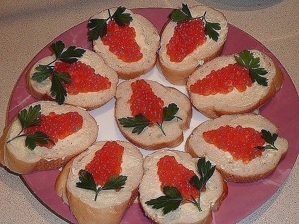 Оригинальные бутерброды