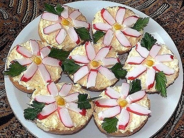 Оригинальные бутерброды