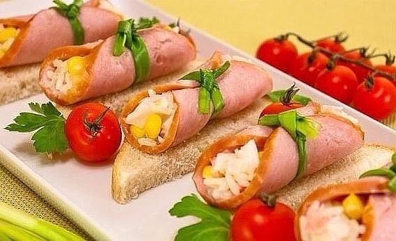 Оригинальные бутерброды