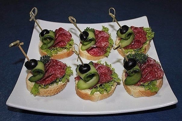 Оригинальные бутерброды