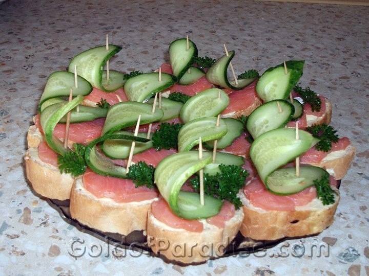 Оригинальные бутерброды