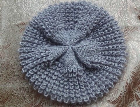 Узор Кукурузка спицами