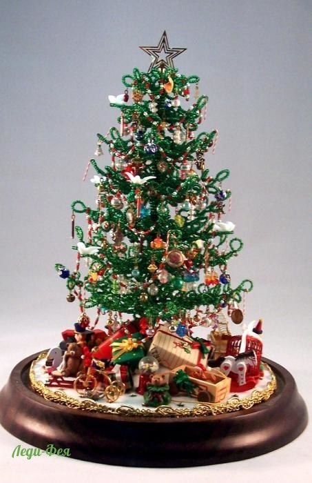 Елочка из бисера