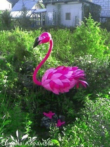 Красота из пластиковых бутылок