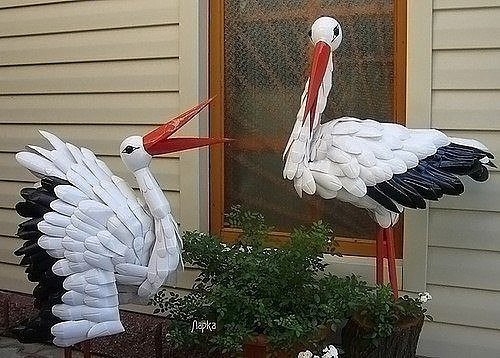 Красота из пластиковых бутылок