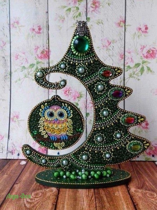 Оригинальная идея для новогоднего декора