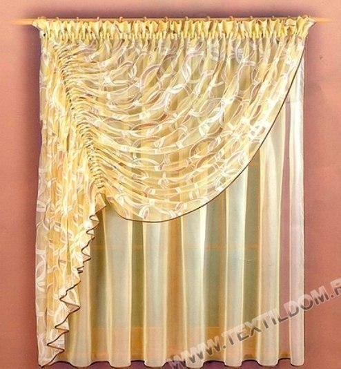 Шьем шторы на кухню