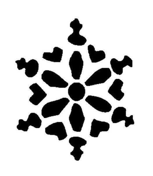 Новогодние трафареты. Новогодние трафареты.