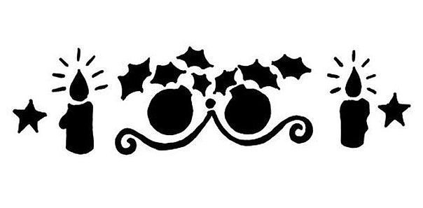 Новогодние трафареты. Новогодние трафареты.