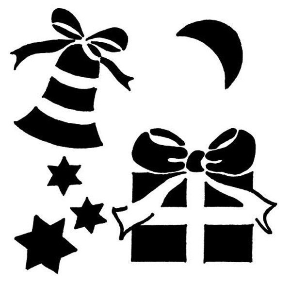 Новогодние трафареты. Новогодние трафареты.