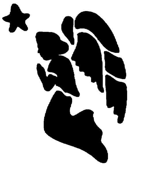 Новогодние трафареты. Новогодние трафареты.