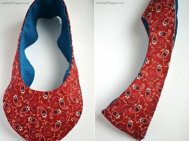 Как сшить балетки.