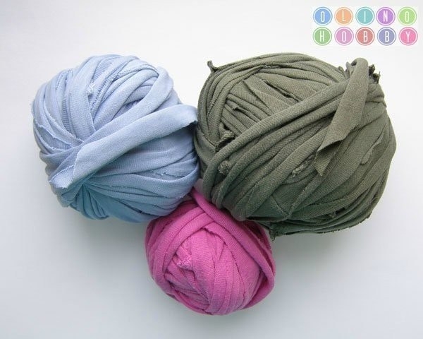 Коврик крючком из трикотажа. Мастер-класс