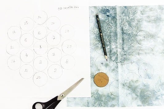 Шьем гортензию из ткани