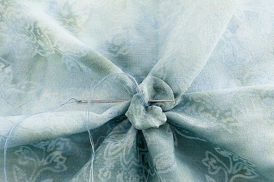 Шьем гортензию из ткани