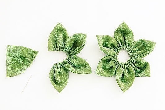 Шьем гортензию из ткани