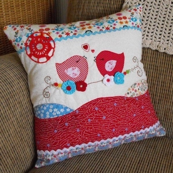 Декоративные подушки. Идеи для вдохновения.