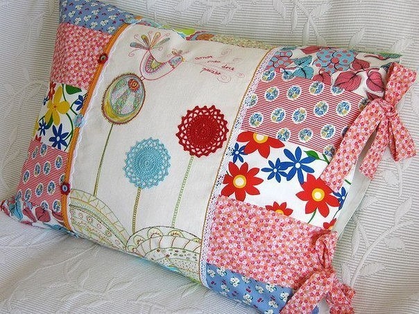 Декоративные подушки. Идеи для вдохновения.