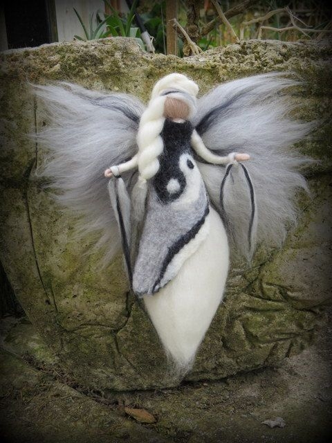 Сказочные феи из шерсти. Идеи.