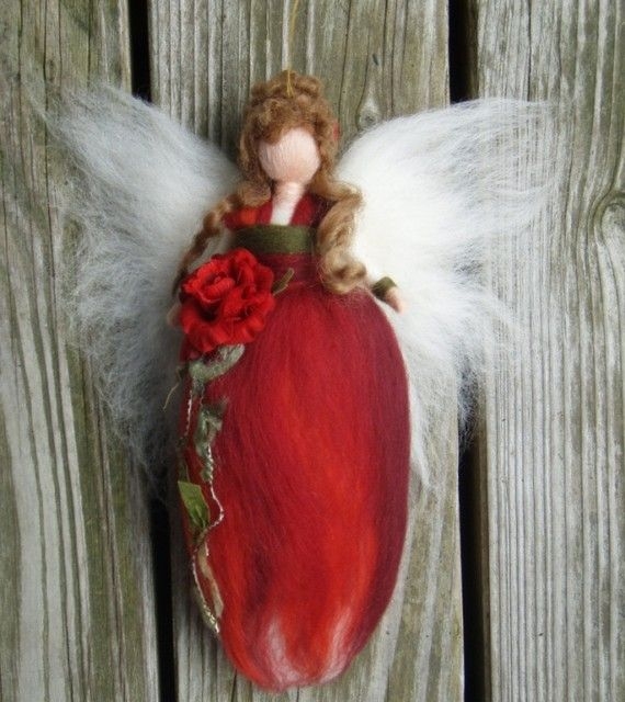 Сказочные феи из шерсти. Идеи.