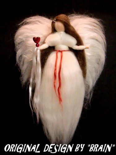 Сказочные феи из шерсти. Идеи.