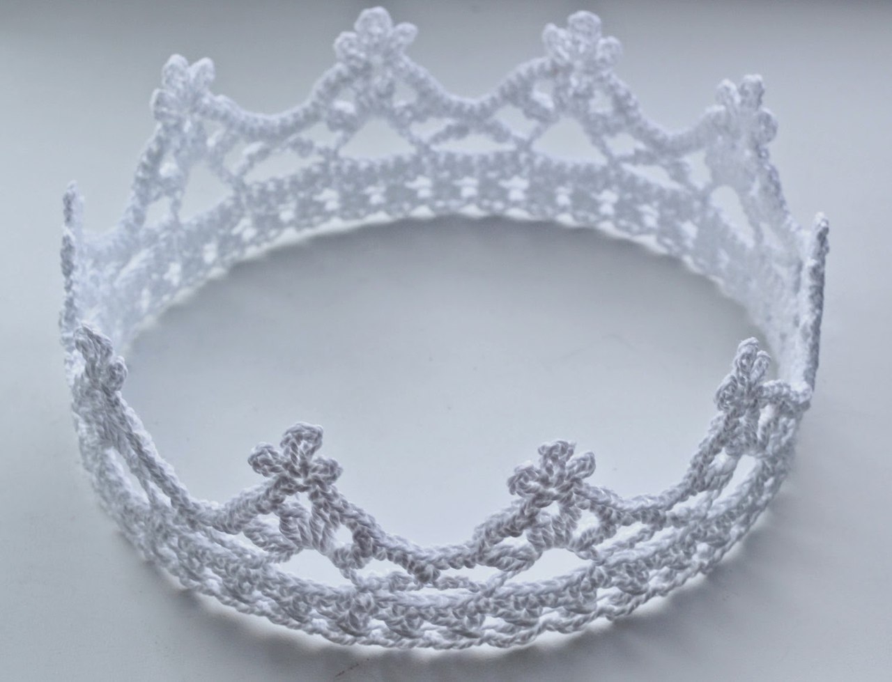Корона крючком + схема