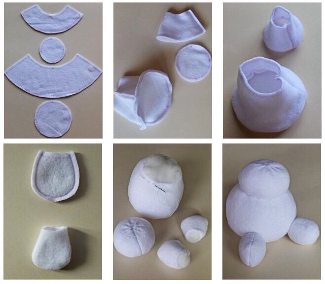 Снеговик Олаф своими руками